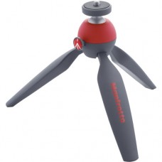 Мини-штатив Manfrotto PIXI Mini Table Top Tripod Red Gray (MTPIXI-RD)